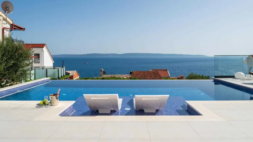 Villa in Okrug Gornji with Heated Pool