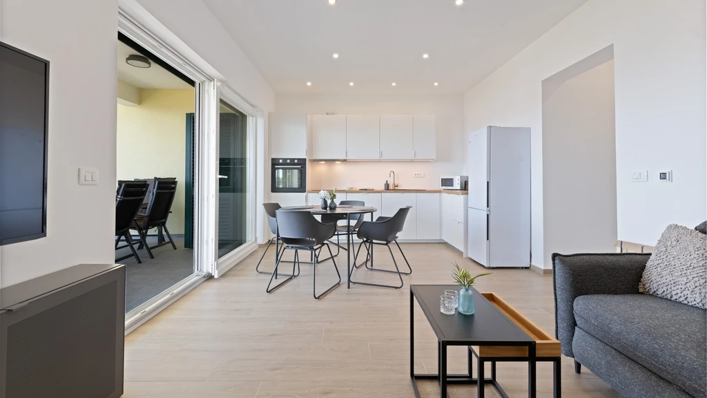 Sevid na moru 2-Bedroom Apartment with Pool & Sauna