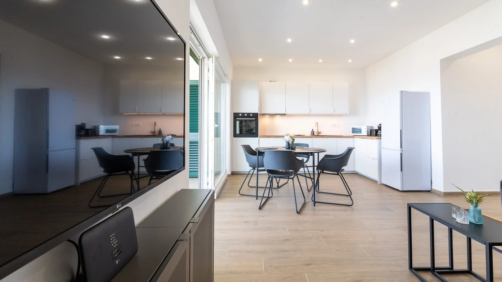 Sevid na moru 2-Bedroom Apartment with Pool & Sauna
