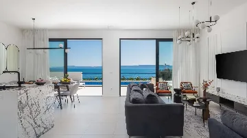 Okrug Gornji Villa for 10 Guests with Pool