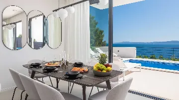 Okrug Gornji Villa for 10 Guests with Pool