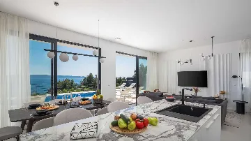 Okrug Gornji Villa for 10 Guests with Pool