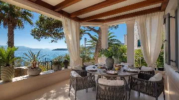 Slatine Villa with Heated Infinity Pool and Sea Views