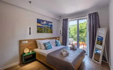 Mlini One-Bedroom Apartment with Pool Balcony