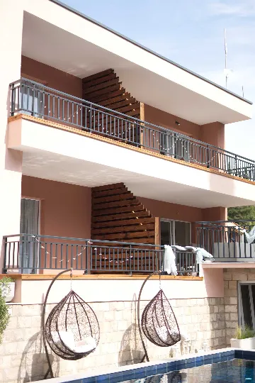 1-Bedroom Apartment with Pool and Balcony in Mlini