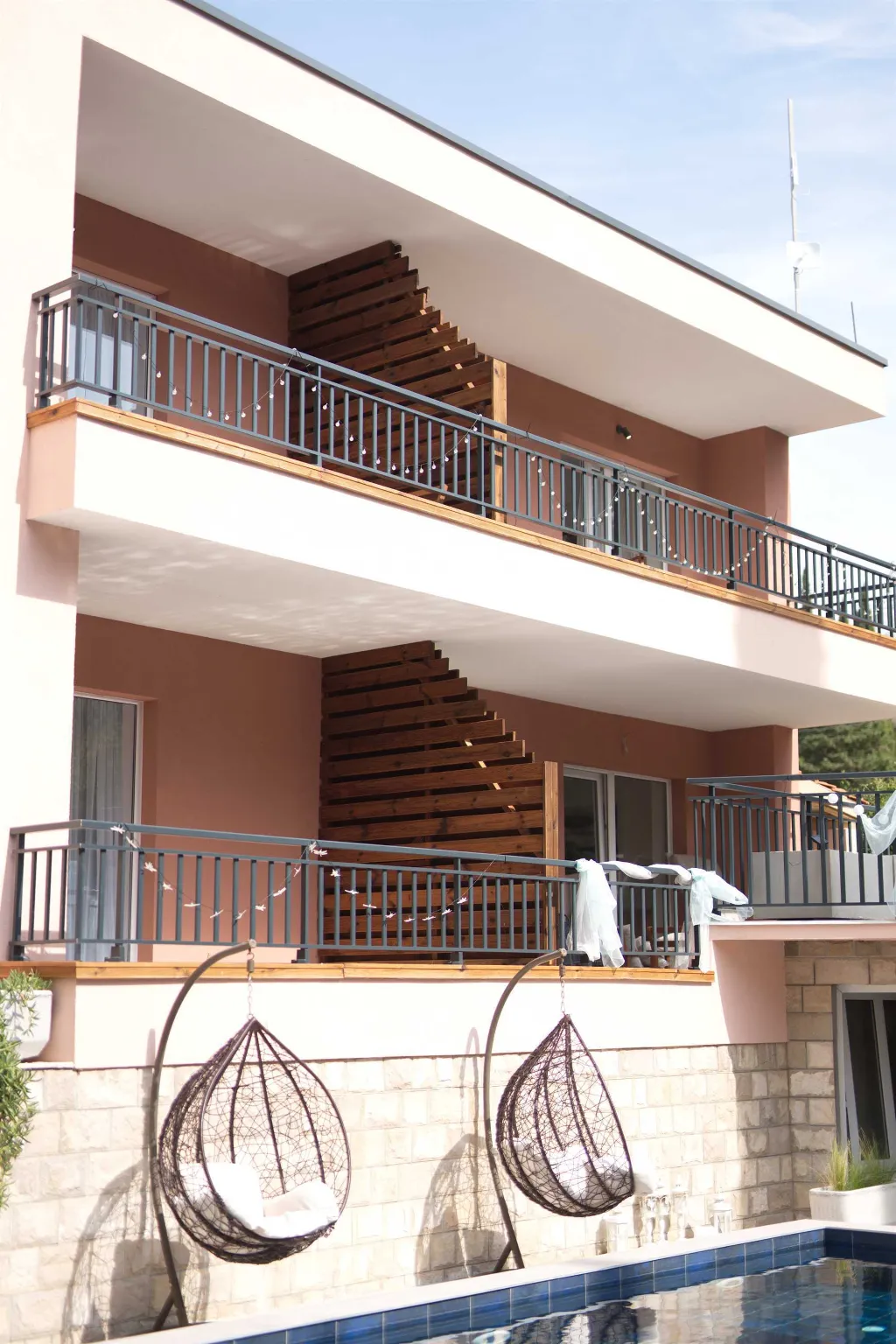 1-Bedroom Apartment with Pool and Balcony in Mlini