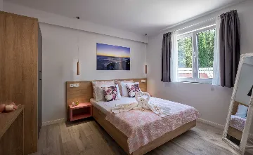 1-Bedroom Apartment with Pool and Balcony in Mlini