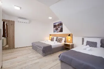 Apartment with Pool and Balcony in Mlini