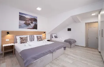 Apartment with Pool and Balcony in Mlini